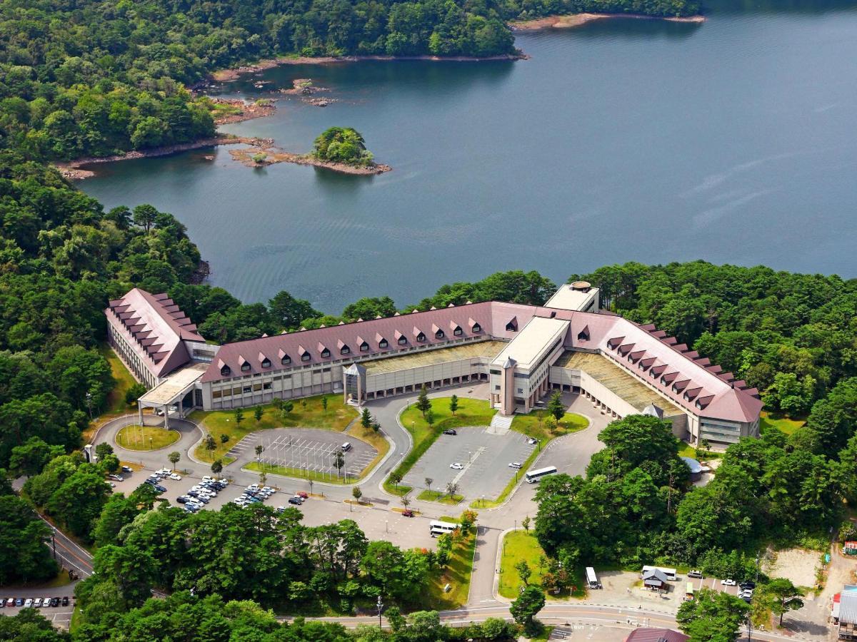 Urabandai Lake Resort Geihinkan Nekoma Rikyu Kitashiobara Buitenkant foto