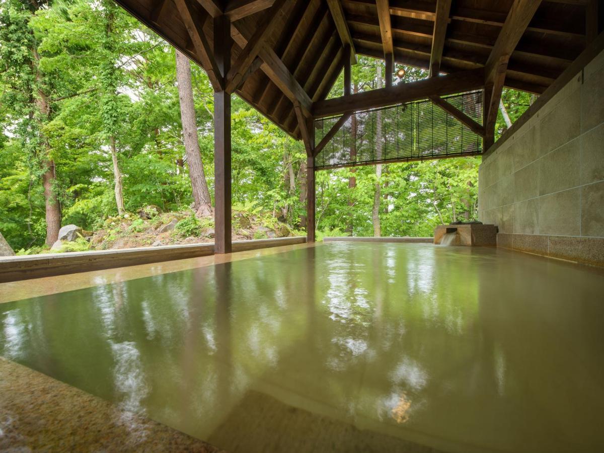 Urabandai Lake Resort Geihinkan Nekoma Rikyu Kitashiobara Buitenkant foto